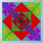 Cuadrado de Sierpinski Impresiones