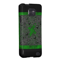 Cuadrado del gótico: Nube verde Samsung Galaxy S2 Funda