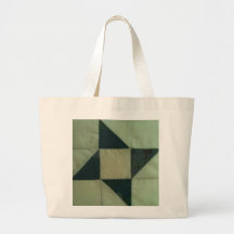 Cuadrado floral y grisáceo azul del edredón de la  bolsas de mano
