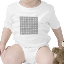 Cuadrado grande de tres bandas - Gray2 Trajes De Bebé