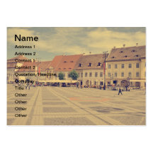 Cuadrado grande, Sibiu Tarjetas De Negocios