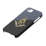 Cuadrado y compases masónicos iPhone 5 cárcasa