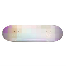 cuadrados coloreados reconstruidos patineta personalizada