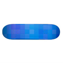 Cuadrados coloreados reconstruidos tabla de skate