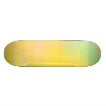 Cuadrados coloreados reconstruidos tabla de skate