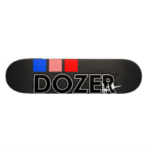 Cuadrados de Dozer™ Khan Patin Personalizado