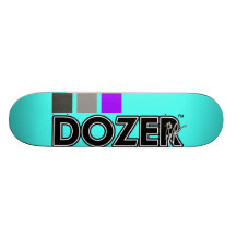 Cuadrados del transbordador de Dozer™ Tabla De Skate