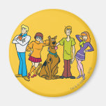 Cuadrilla entera 14 Mystery Inc Imanes De Nevera