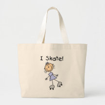 Cuadro camisetas y regalos del palillo del patín d bolsa lienzo