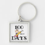 Cuadro del palillo 100 días llavero