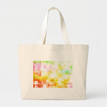cuadros de colores bolsa de mano