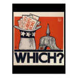 ¿Cuál? Libertad WW1 en enlace Tarjeta Postal