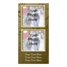 Cualquie tarjeta clásica de la foto del remolino d tarjetas personales con fotos