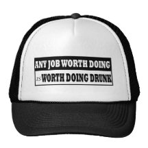Cualquie trabajo, gorra de la malla