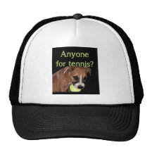 ¿Cualquier persona para el tenis? Gorra
