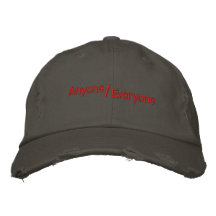 Cualquier persona reduce cada uno radicalmente gorras de beisbol bordadas