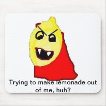 Cuando la vida le da los limones alfombrillas de ratones