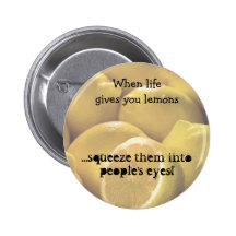 Cuando la vida le da los limones pin