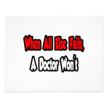 Cuando todo falla, un doctor no anuncio personalizado