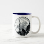Cuarto del Estado de Nuevo York Taza De Café