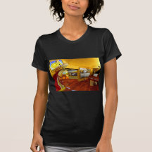 Cuartos frescos por el arte de Lenny Camisetas