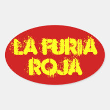 CUATRO España "La Furia Roja " Etiqueta