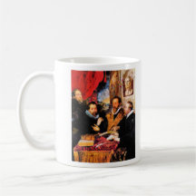 Cuatro filósofos de Paul Rubens Tazas De Café