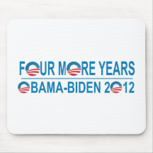 Cuatro más años - Obama-Biden 2012 Alfombrilla De Ratones