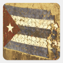 CUBA, La Habana. Rompecabezas del mosaico de la ba Colcomania Cuadrada