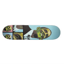 Cubierta #2 del monopatín de Barack Obama