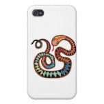 Cubierta amistosa de IPhone de la serpiente iPhone 4/4S Fundas