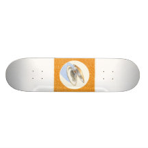 CUBIERTA ANARANJADA SONRIENTE PATINETAS PERSONALIZADAS