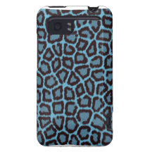 Cubierta/caso azules claros del estampado de anima HTC vivid fundas