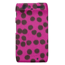 Cubierta/caso del estampado de animales del guepar droid RAZR fundas
