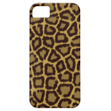 Cubierta/caso del estampado de animales del leopar iPhone 5 funda