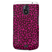 Cubierta/caso del estampado de animales del leopar samsung galaxy nexus funda