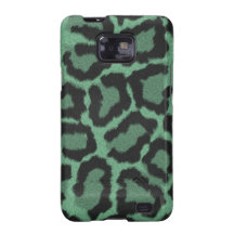 Cubierta/caso verdes claros del estampado de anima galaxy SII coberturas