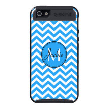 Cubierta con monograma del iPhone 5 de Skinit del 