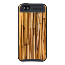 Cubierta de bambú de los palillos iPhone 5 cobertura