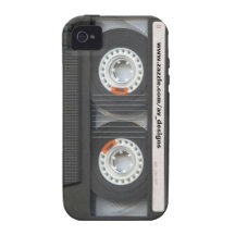 Cubierta de encargo del iPhone 4G de Mixtape Vibe iPhone 4 Carcasa