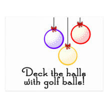 Cubierta de GolfChick los pasillos Tarjeta Postal
