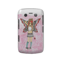 Cubierta de hadas de Blackberry del temerario Case-Mate Blackberry Cobertura
