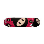 Cubierta de Kawaii Ninja II Patin Personalizado