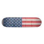Cubierta de la bandera americana tabla de patinar