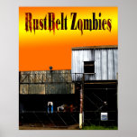 Cubierta de los zombis del RustBelt Impresiones