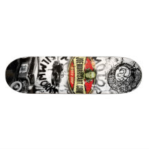 Cubierta de Moto del arte de Joe Morris Tablas De Skate