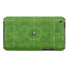 Cubierta del caso del campo de fútbol Case-Mate iPod touch cobertura