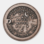 Cubierta del contador del agua de New Orleans Iman