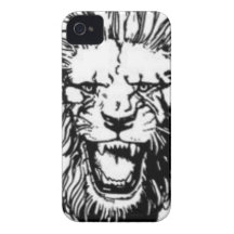 Cubierta del iPhone 4 del león iPhone 4 Coberturas