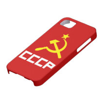 Cubierta del iPhone 5 de CCCP iPhone 5 Case-Mate Cobertura